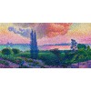 Honpo wp | The Pink Cloud – by Henri-Edmond Cross (c. 1896)