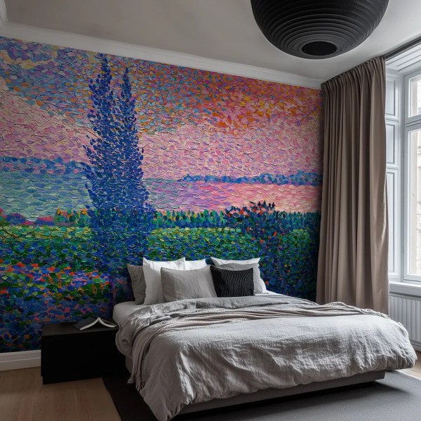 Honpo wp | The Pink Cloud – by Henri-Edmond Cross (c. 1896)