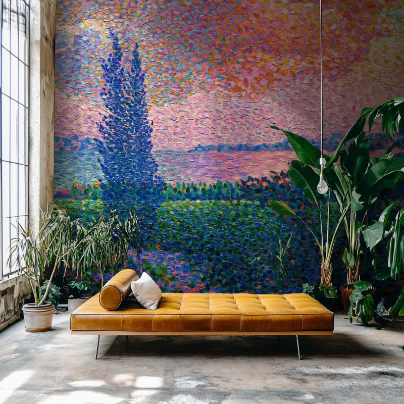 Honpo wp | The Pink Cloud – by Henri-Edmond Cross (c. 1896)