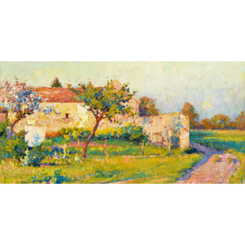 Honpo WP | Spring in France – Robert William Vonnoh (c. 1890s)
