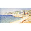 Honpo WP | The Jetty at Cassis, Opus 198 – by Paul Signac (1889)
