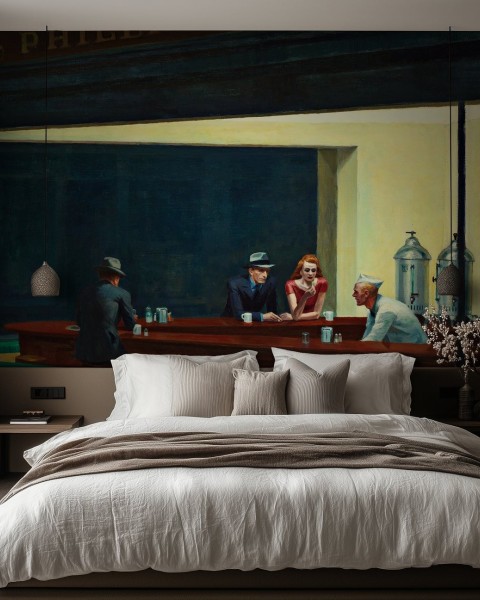 Honpo WP | Nighthawks – Edward Hopper (1942)