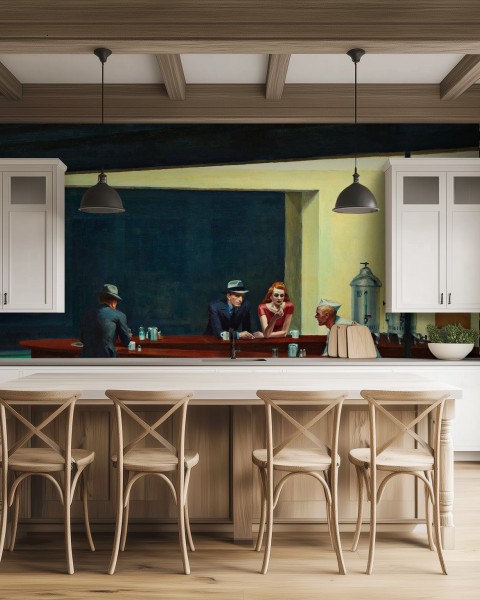 Honpo WP | Nighthawks – Edward Hopper (1942)