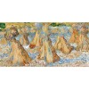 Honpo WP | Sheaves of Wheat – Vincent van Gogh (1890)