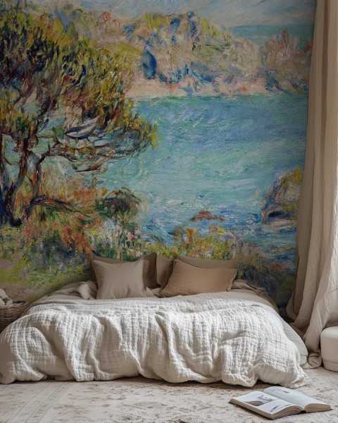 Honpo WP | View at Guernsey – by Pierre-Auguste Renoir (1883)