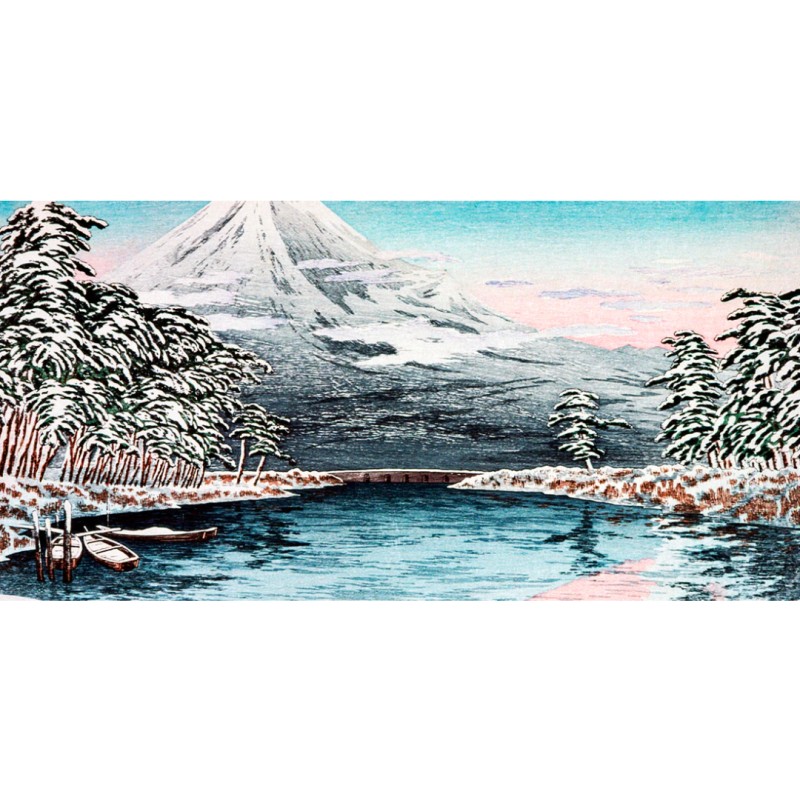 Honpo WP | Mt. Fuji from Tagonoura – Hiroaki Takahashi (early 20th century)
