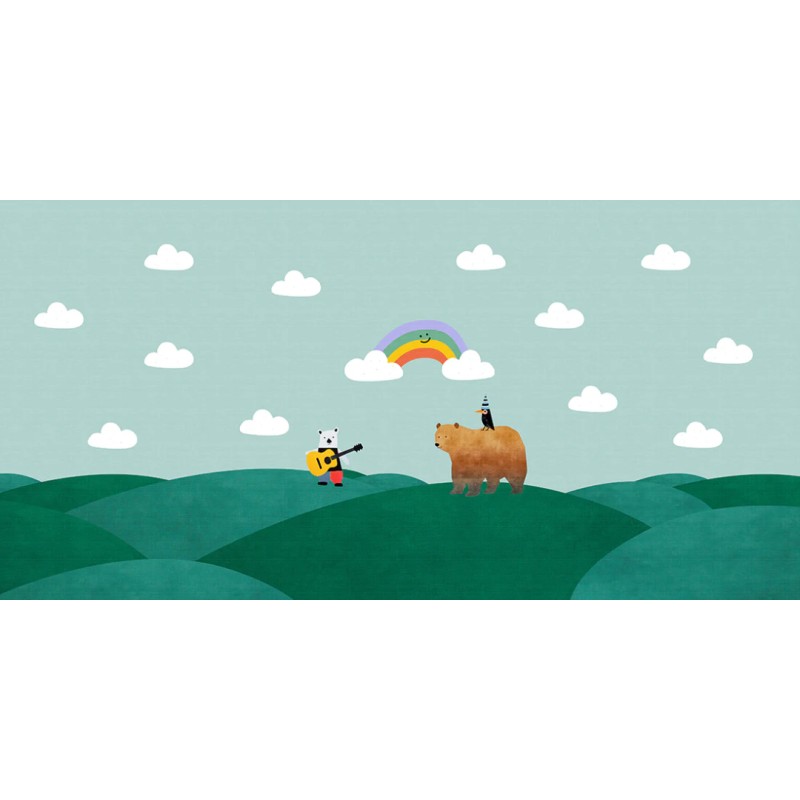 Honpo WP | Rainbow Serenade – Sky Blue