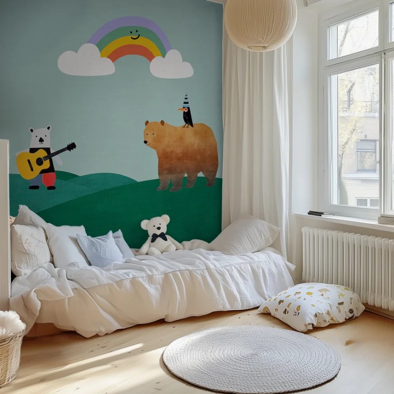 Honpo WP | Rainbow Serenade – Sky Blue