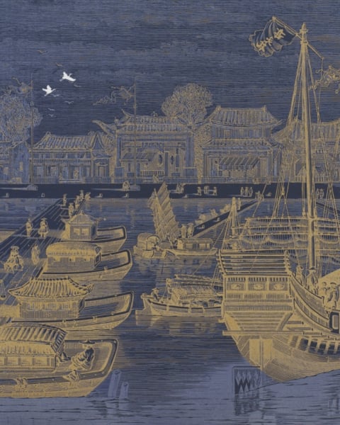 Honpo YL | The Harbor Etching