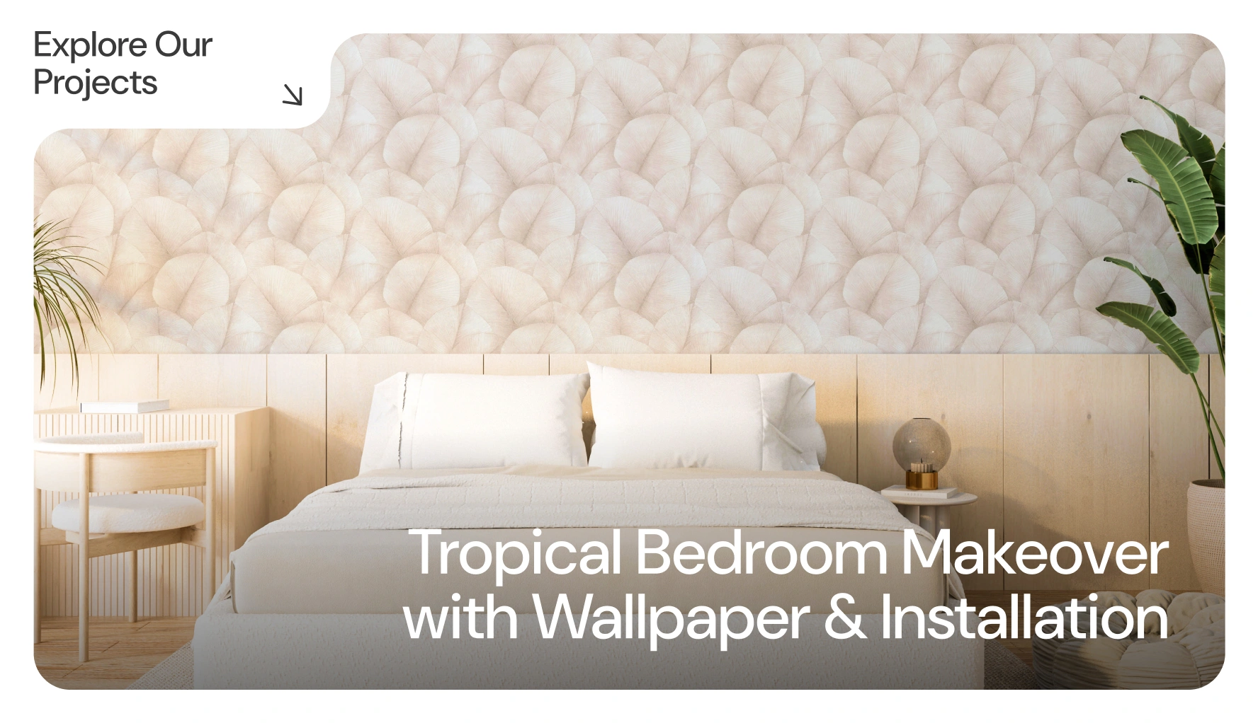 Natural Monochrome for a Bedrom