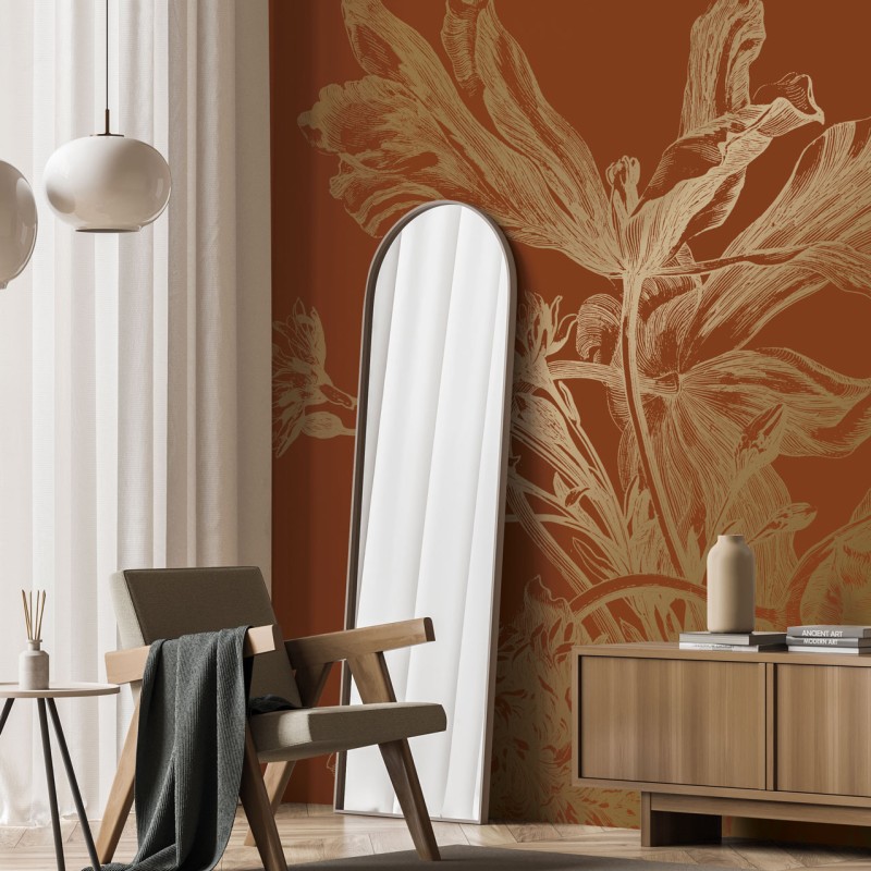 KEK | Engraved flowers | Design V