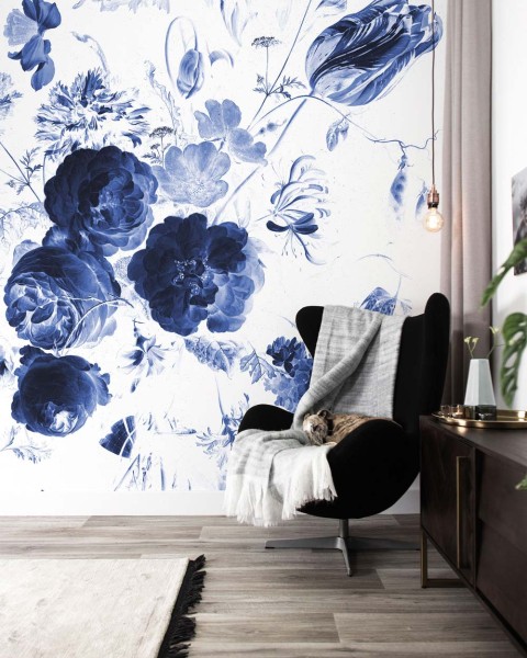 KEK | Royal Blue Flowers | Design I