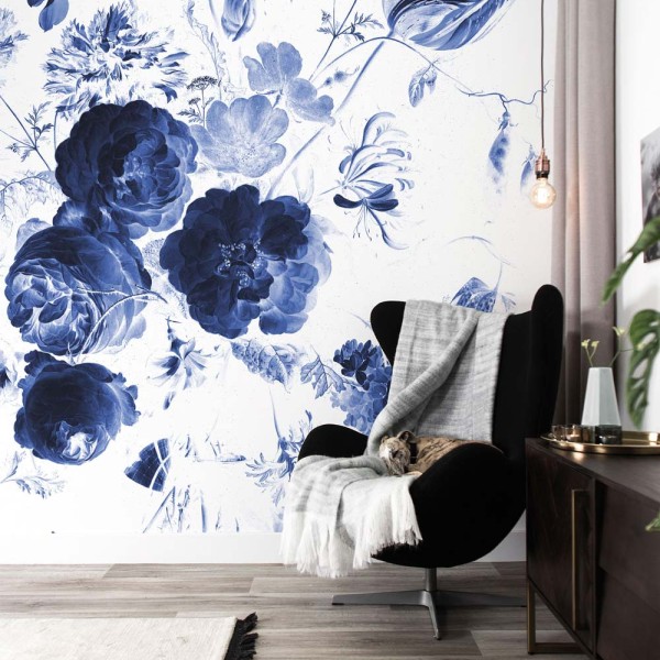 KEK | Royal Blue Flowers | Design I