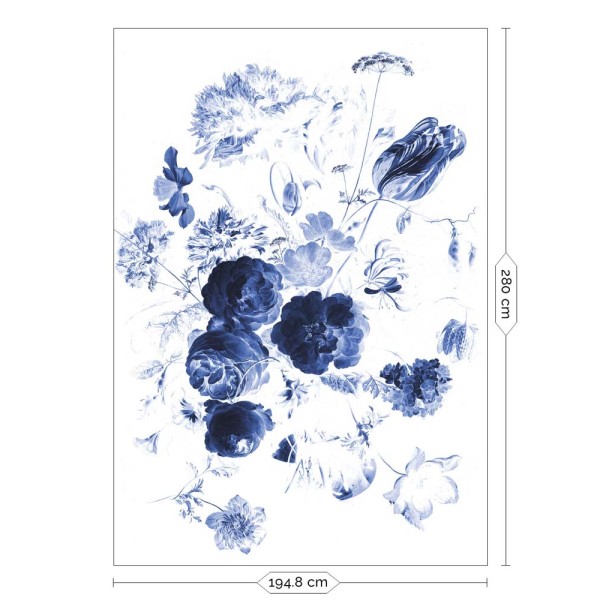 KEK | Royal Blue Flowers | Design I