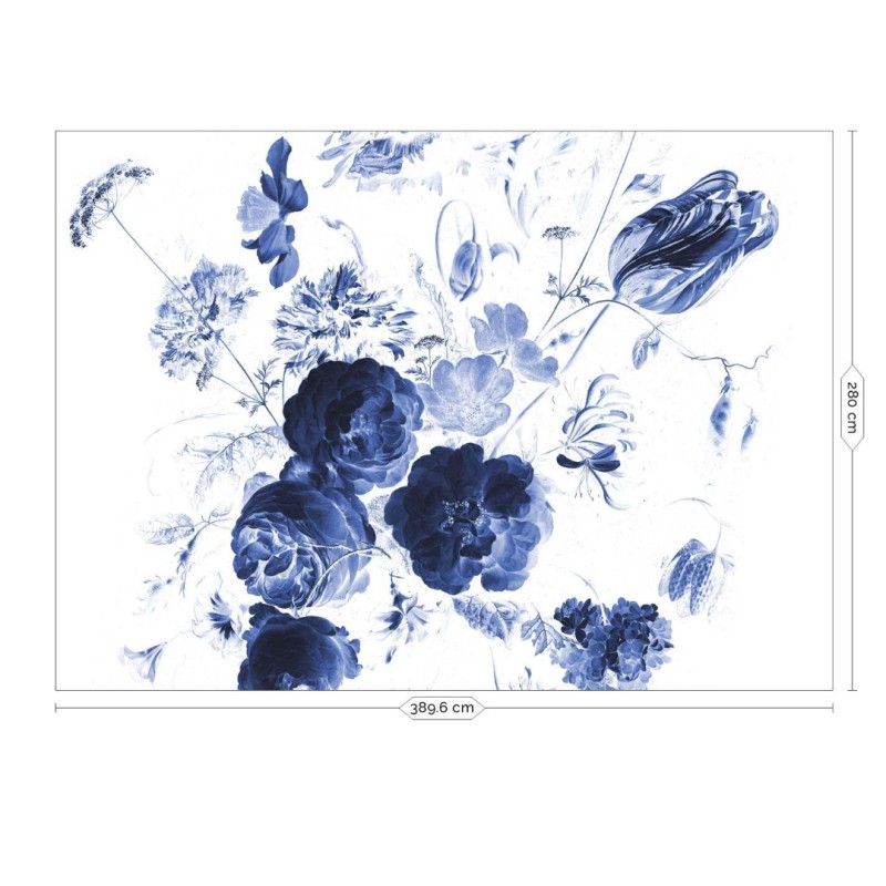KEK | Royal Blue Flowers | Design I