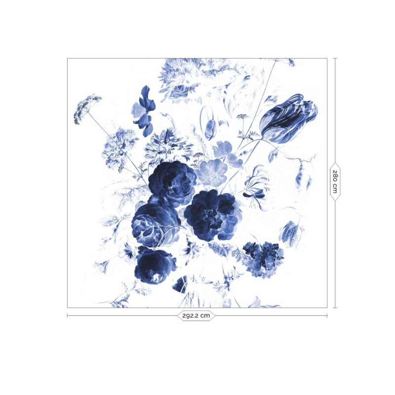 KEK | Royal Blue Flowers | Design I