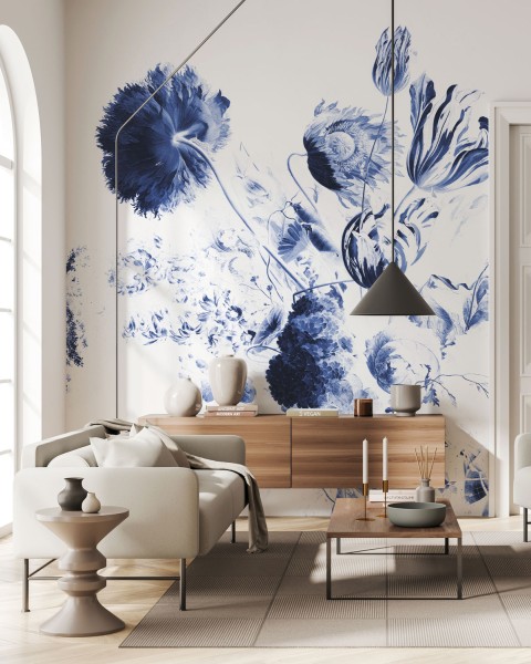 KEK | Royal Blue Flowers | Design II