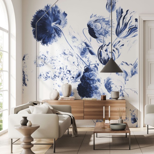 KEK | Royal Blue Flowers | Design II