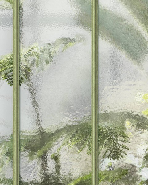 KOZIEL | Sage green winter garden greenhouse | ARCH-LPV030
