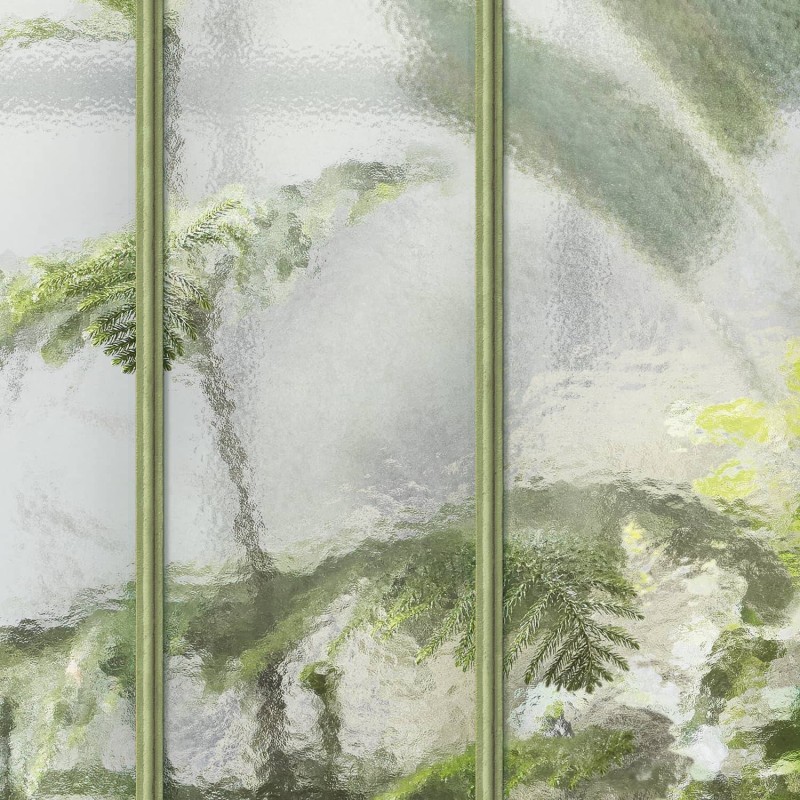 KOZIEL | Sage green winter garden greenhouse | ARCH-LPV030