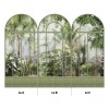 KOZIEL | Sage green winter garden greenhouse | ARCH-LPV030