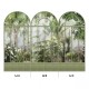KOZIEL | Sage green winter garden greenhouse | ARCH-LPV030