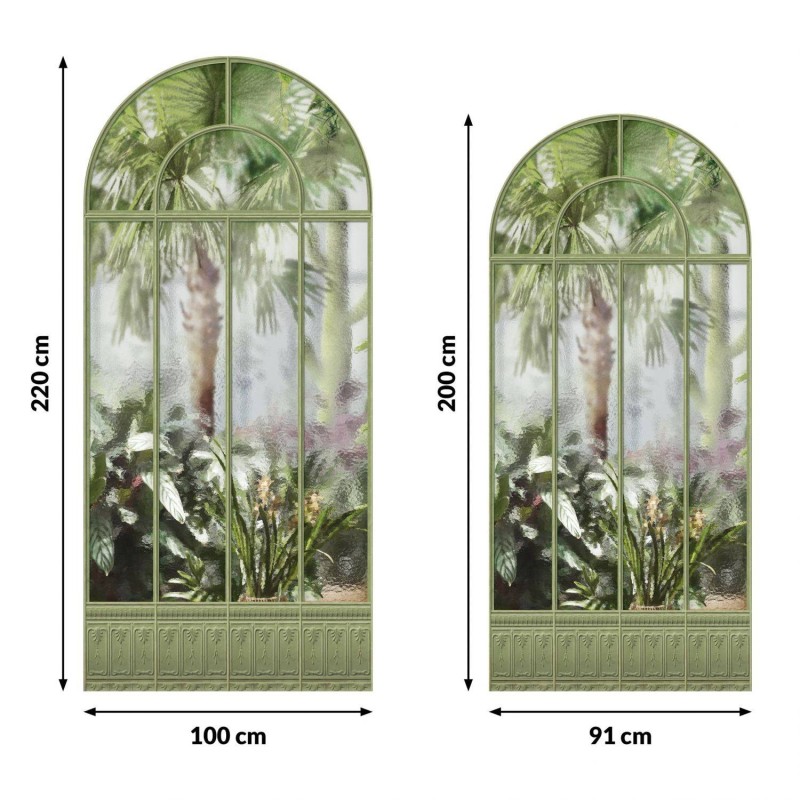 KOZIEL | Sage green winter garden greenhouse | ARCH-LPV030