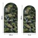 Koziel | Mix green arch mural at dusk | ARCH-LPV044
