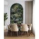 Koziel | Mix green arch mural at dusk | ARCH-LPV044