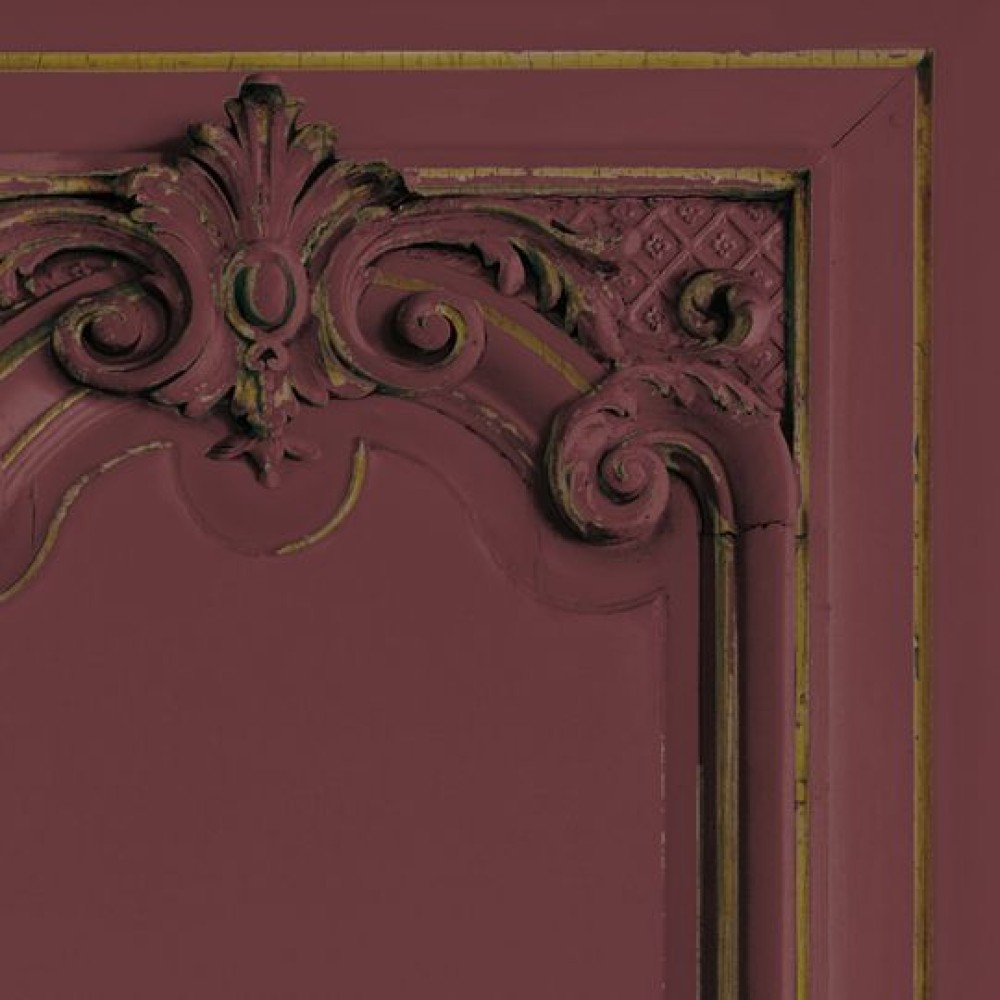 KOZIEL | Set of Haussmann wood panels - Burgundy | DPH038