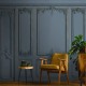 KOZIEL | Set of Haussmann wood panels - Slate-grey | DPH039