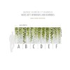 KOZIEL | Panoramic wallpaper white small loft windows and virginia creeper | LPV022-X 