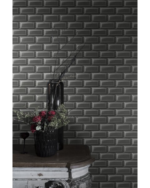 KOZIEL | Charcoal Grey Subway Tiles | 8888-203