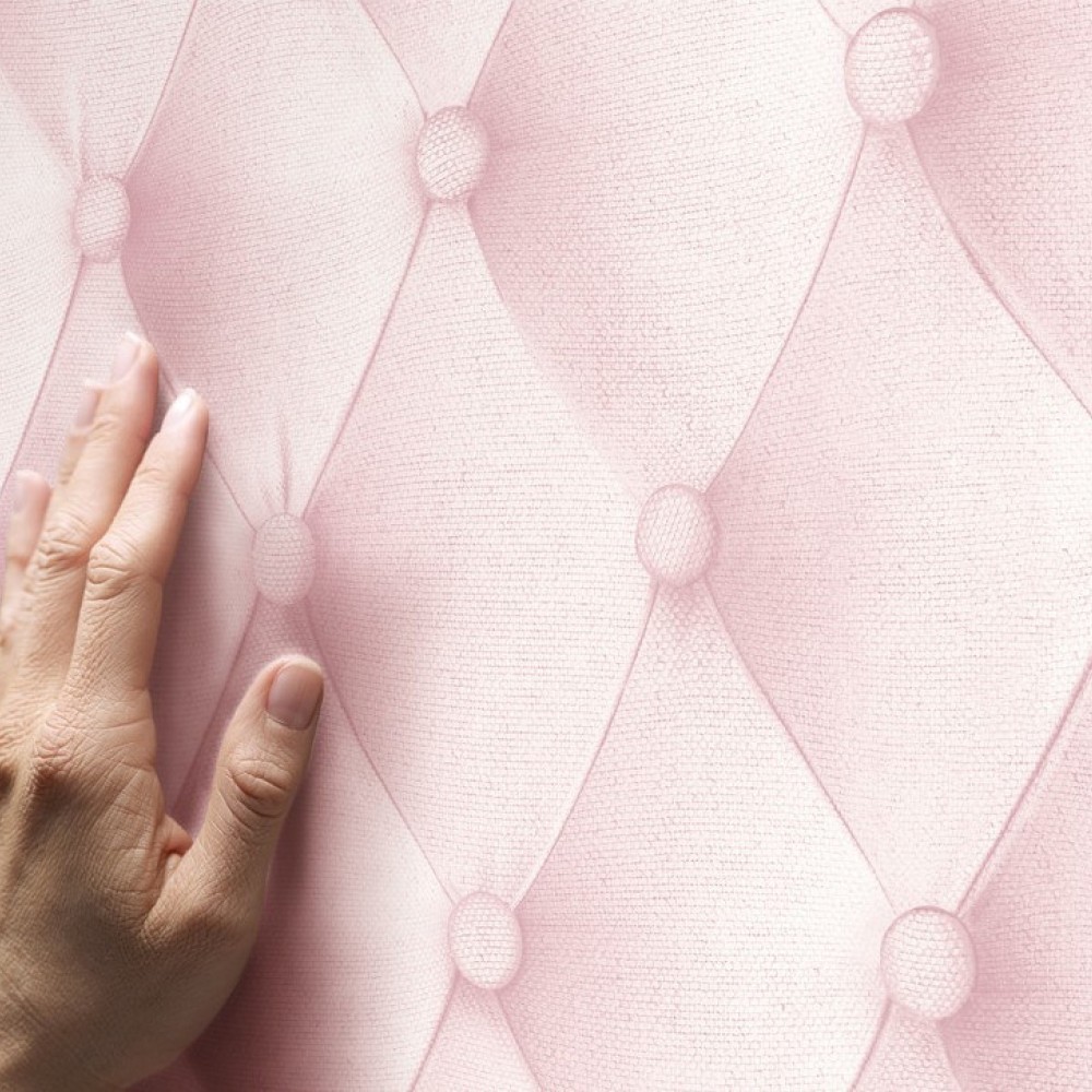 KOZIEL | Pink Linen Tufted Fabric | 8888-506