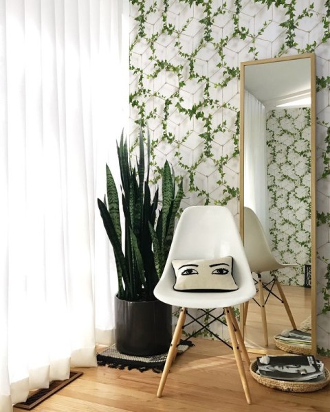 KOZIEL | Ivy on Ropes Wallpaper | 8888-408ECO