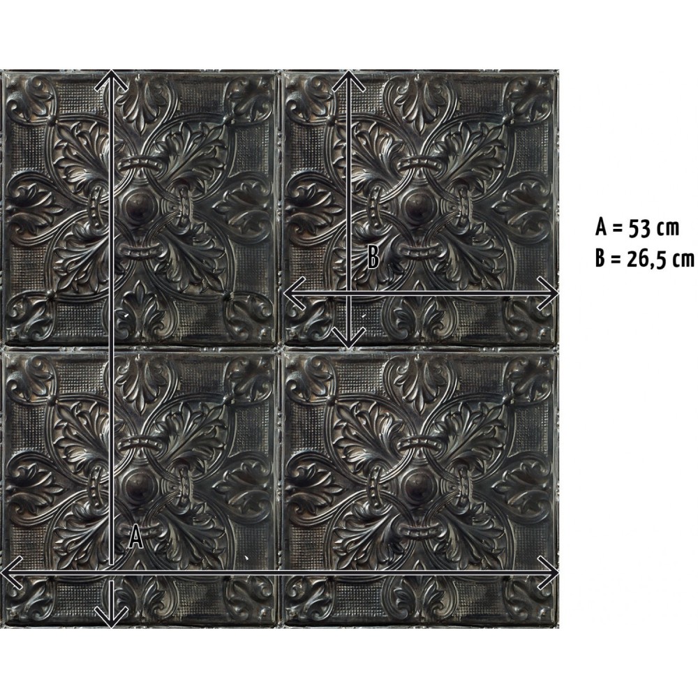 KOZIEL | Antique Original Tin Tiles | 001D32X24