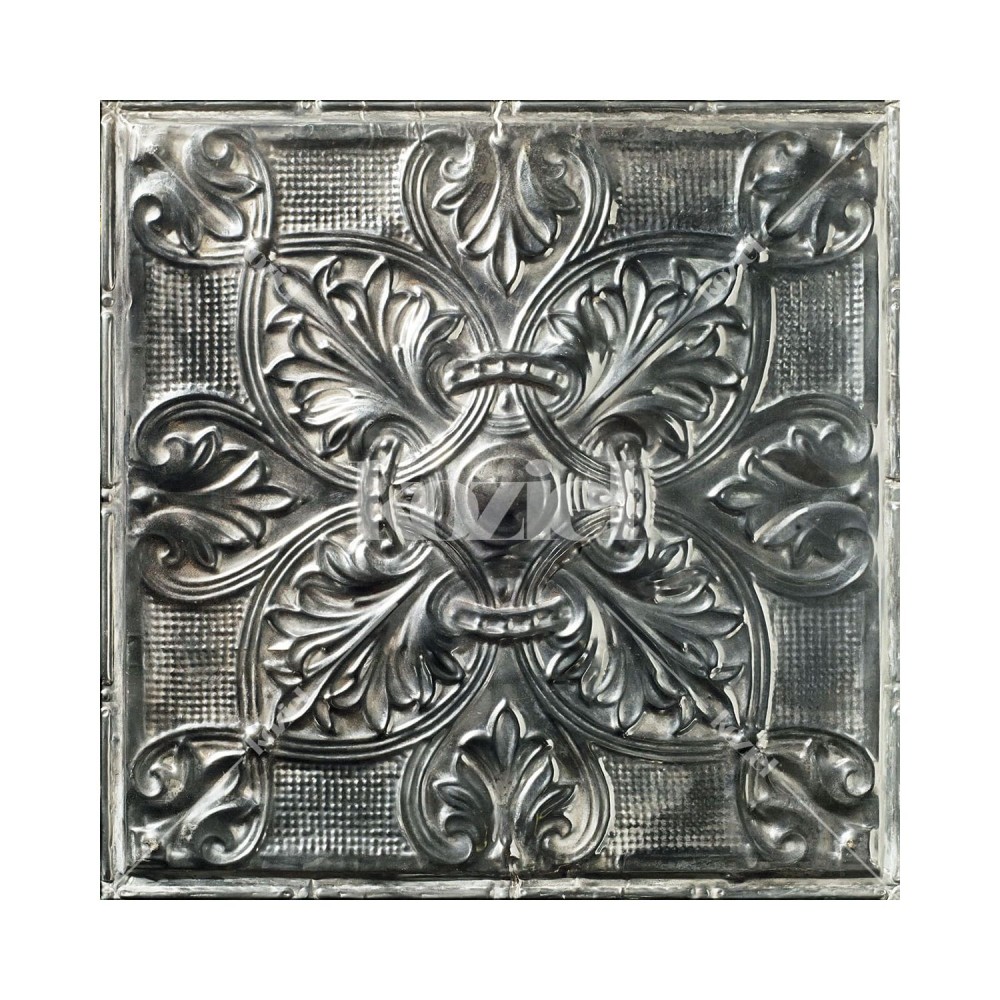 KOZIEL | Antique Silver Tin Tiles | PPV001D33X6