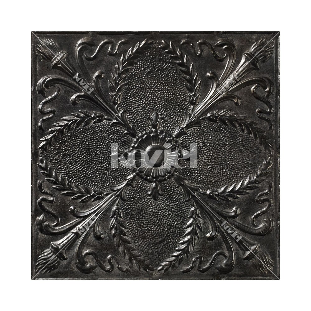 005D31X6 | Antique Carbon Tin Tiles 