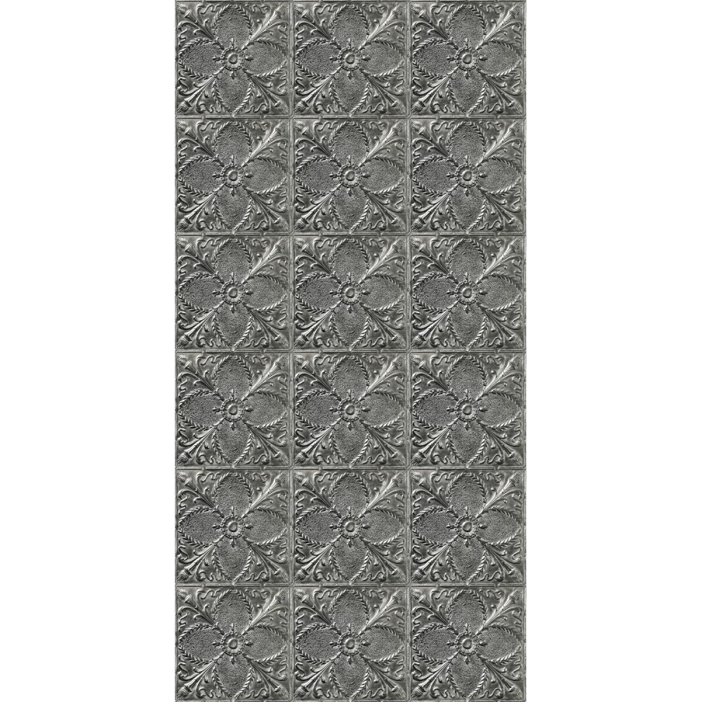 KOZIEL | Antique Silver Tin Tiles | 005D33X6