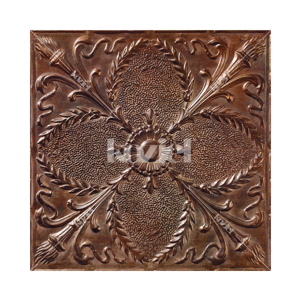 005D36X24 | Antique Copper Tin Tiles 