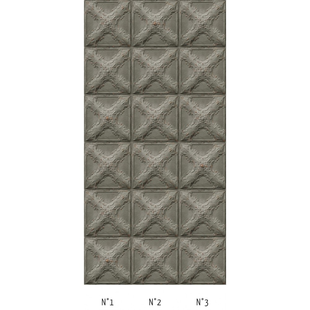 KOZIEL | Antique Mid-Grey Tin Tiles | 006P06X6