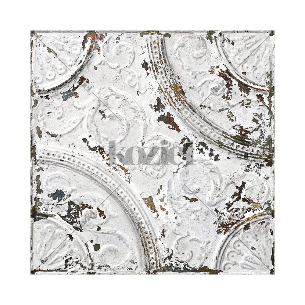 PPV011P01X6 | Antique White Tin Tiles 