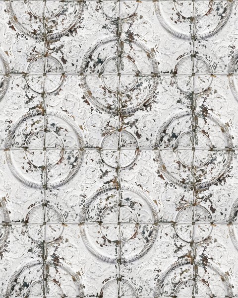PPV011P01X6 | Antique White Tin Tiles 