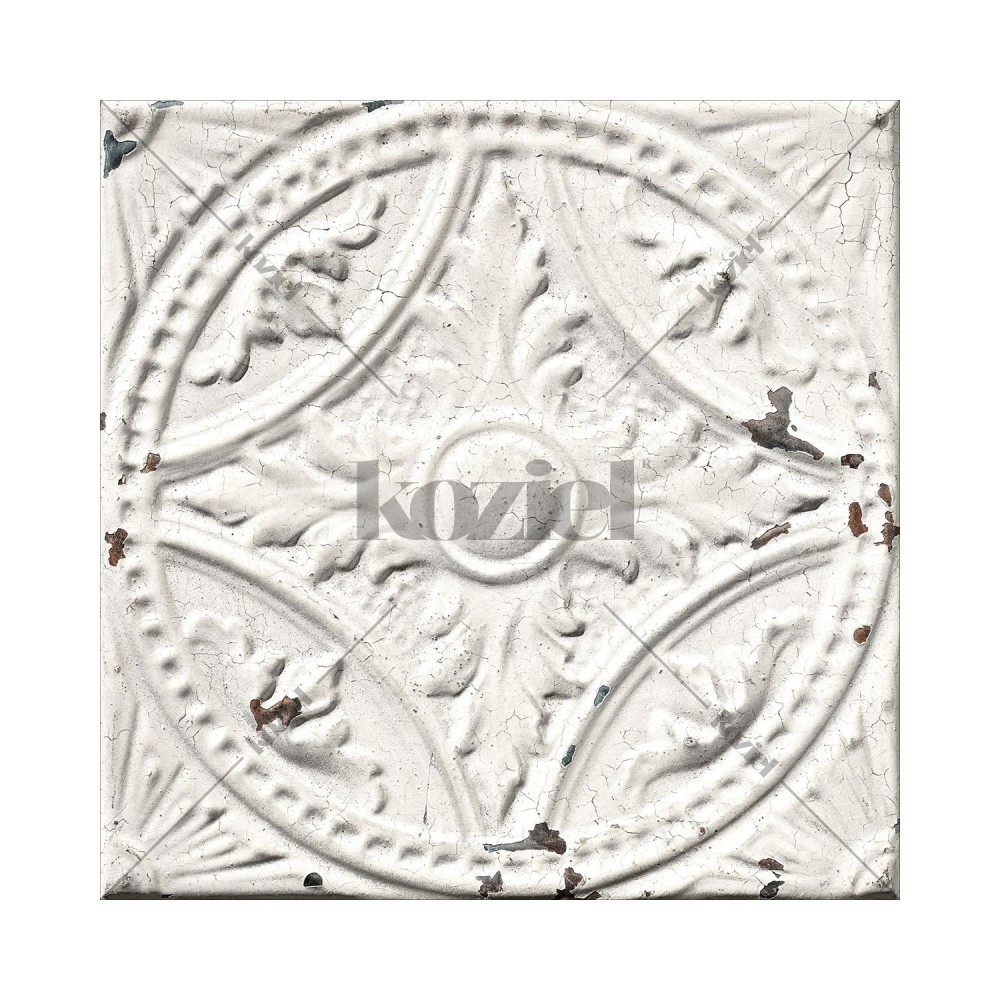 KOZIEL | Antique White Tin Tiles  | PPV012P01X6
