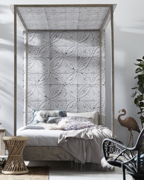 KOZIEL | Antique White Tin Tiles  | PPV012P01X6