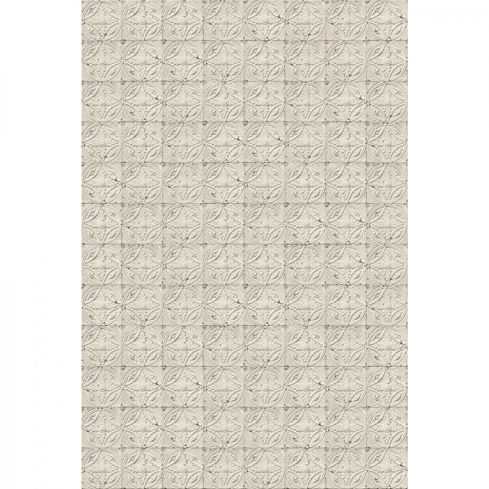 KOZIEL | Antique Off-White Tin Tiles | 012P02X24