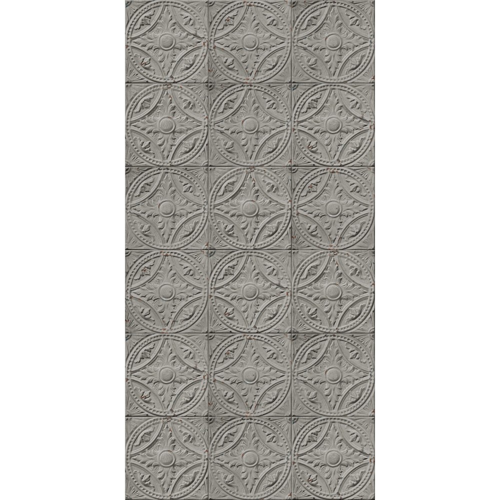 012P05X6 | Antique Light Grey Tin Tiles 