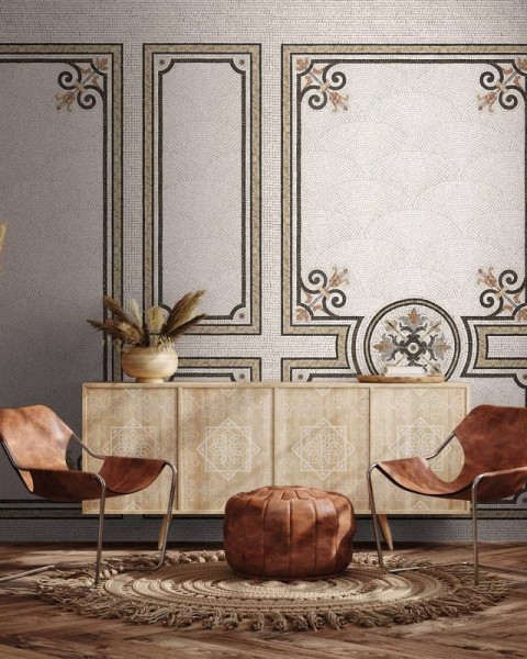 DPM003-250 | Set of Haussmann mosaic panels - Helena III