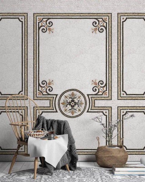 DPM004-250 | Set of Haussmann mosaic panels - Helena IV