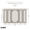 DPM005-250 | Set of Haussmann mosaic panels - Helena V